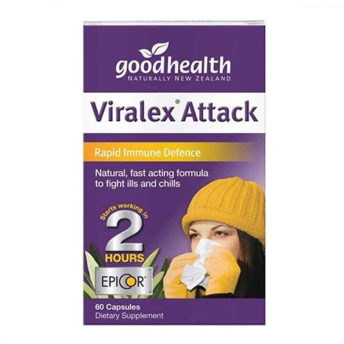 Good Health 好健康 快速抗感冒胶囊发烧感冒 提高免疫力  60粒【保质期2029/01】